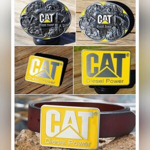 New CAT Caterpillar Diesel Power Unisex belt Buckle Choose One